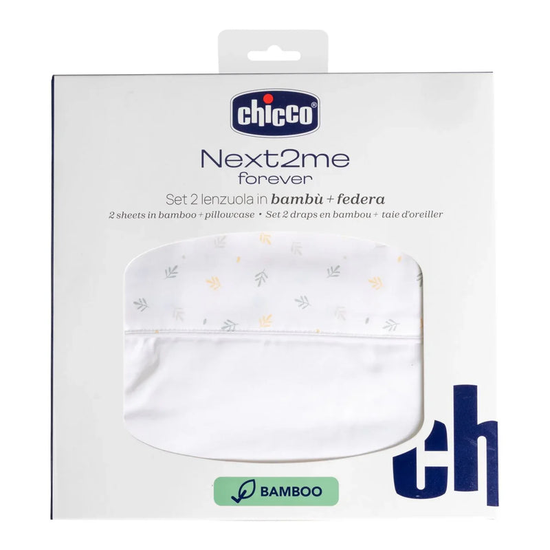 Bamboo 2 sheets + pillowcase - Chicco Next2Me Forever