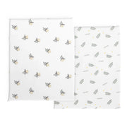 Bamboo corner sheet cot - 2 pieces - Chicco Next2Me Forever