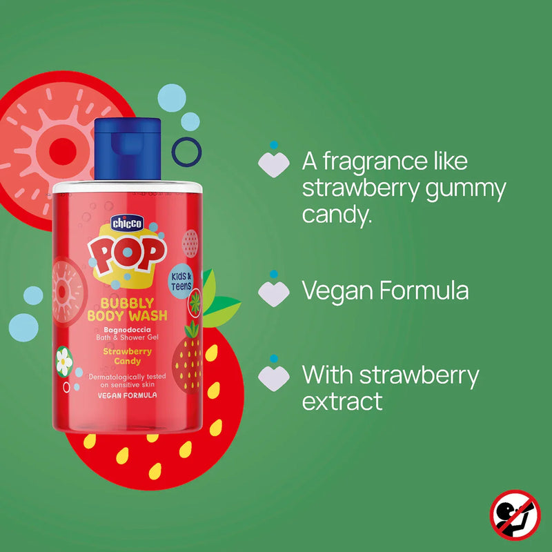 Bubbly Body Wash Strawberry Candy 300Ml