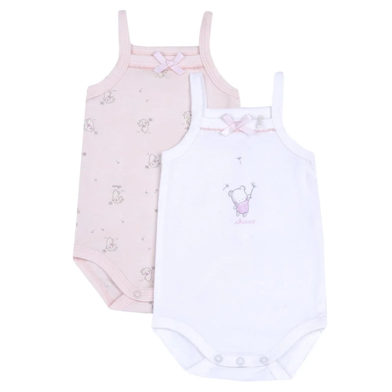 Chicco 2 PCS Set Tight Strap Bodysuit 11