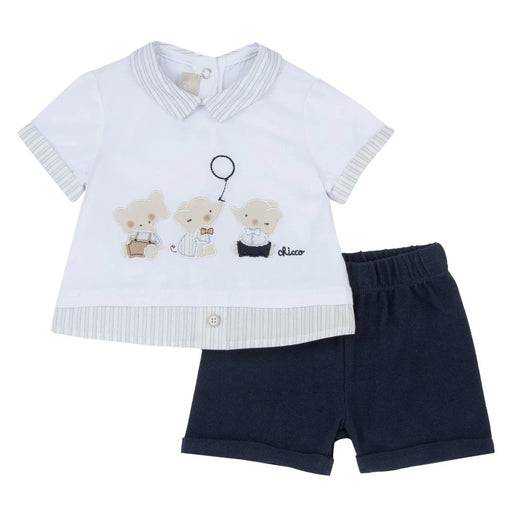 Chicco 2 PCS Polo + Short Pants 38