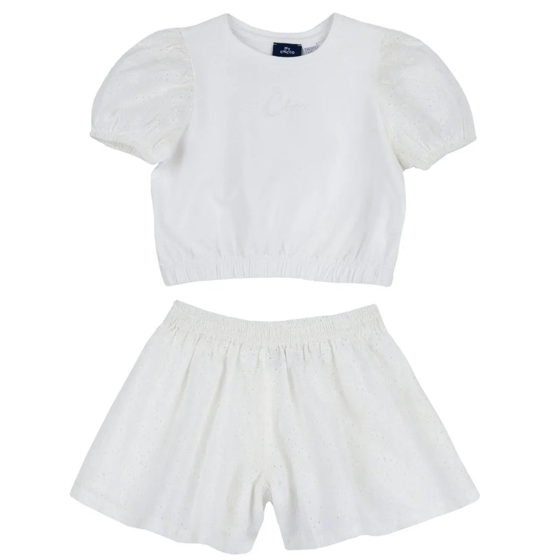Chicco 2 PCS T.Shirt + Short Pants 30