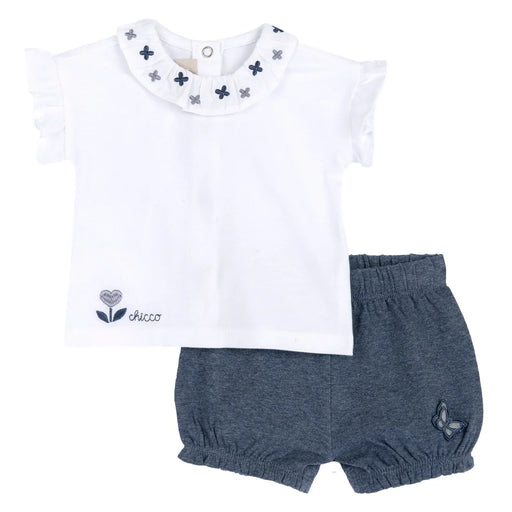 Chicco 2 PCS T.Shirt + Short Pants 28