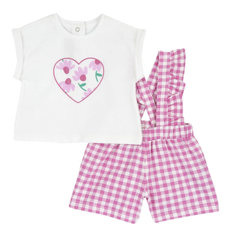 Chicco 2 PCS T.Shirt + Short Pants 33