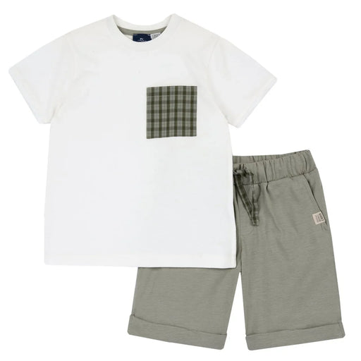 Chicco 2 PCS T.Shirt + Short Pants 55
