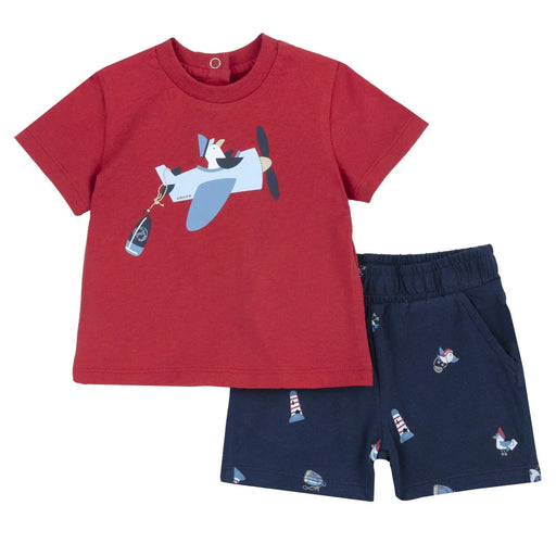 Chicco 2 PCS T.Shirt + Short Pants 88