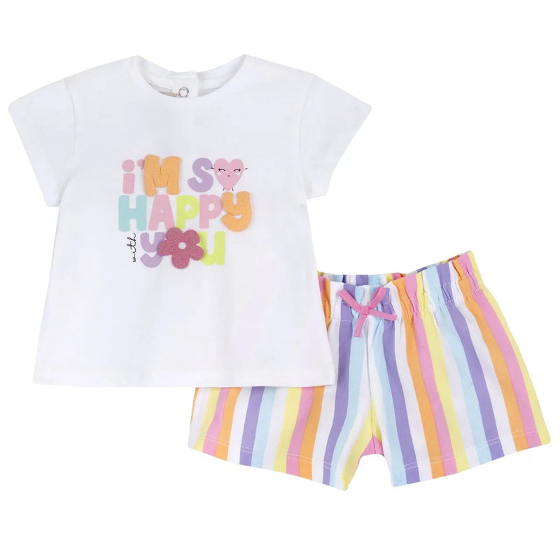 Chicco 2 PCS T.Shirt + Short Pants 15