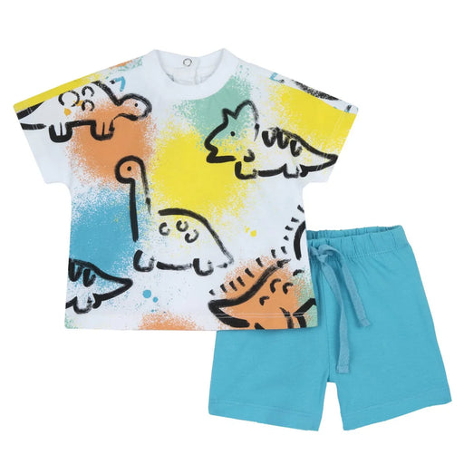 Chicco 2 PCS T.Shirt + Short Pants 25