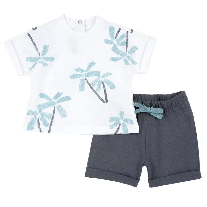 Chicco 2 PCS T.Shirt + Short Pants 28