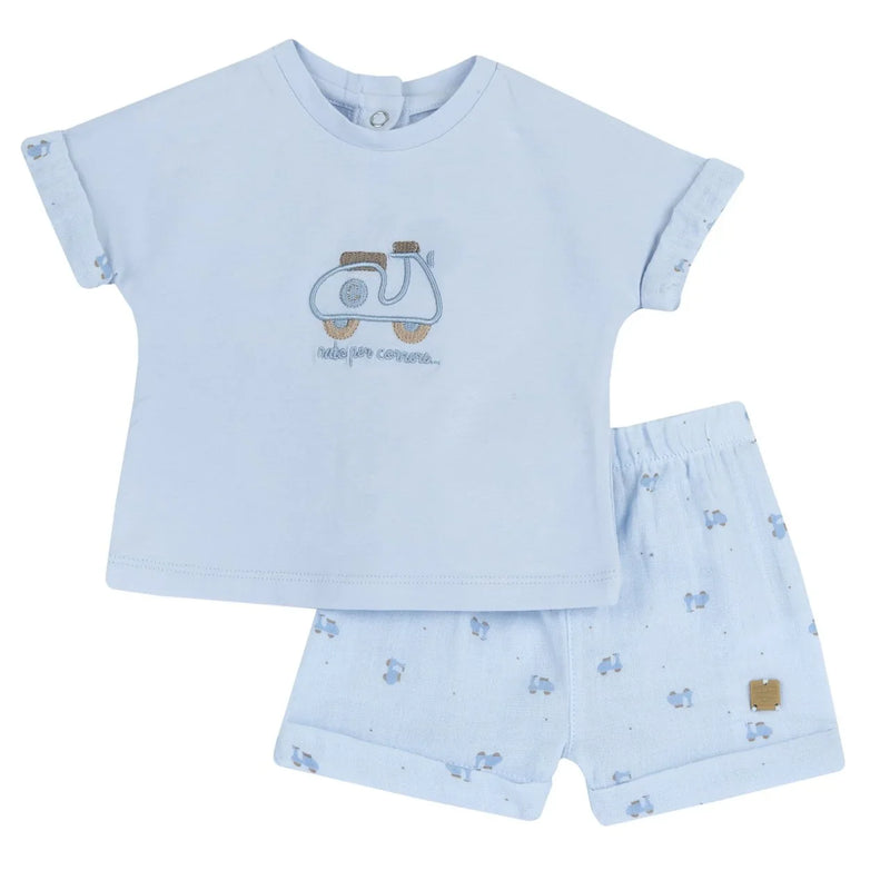 Chicco 2 PCS T.Shirt + Short Pants 25