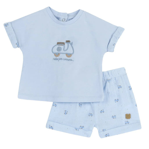 Chicco 2 PCS T.Shirt + Short Pants 25