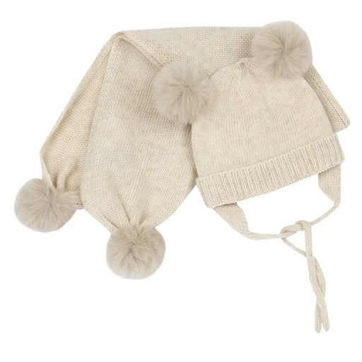 Chicco 2 PCS Outfit Hat, Scarf 60