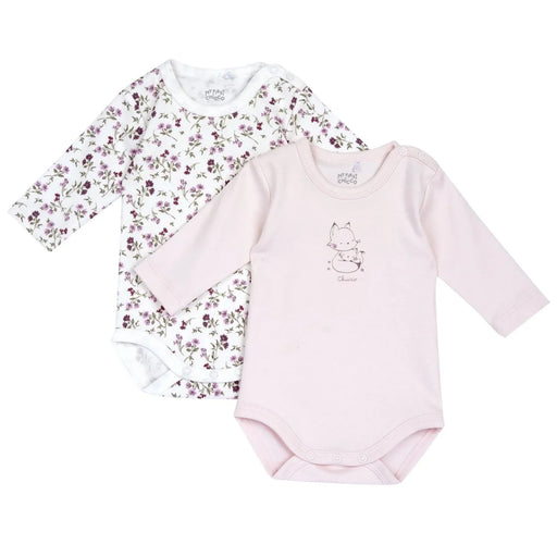 Chicco 2 PCS L/Sleeve Open Shoulder Bodysuit 11