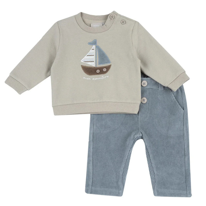 Chicco 2 PCS Sweat Shirt+Long Pants 25