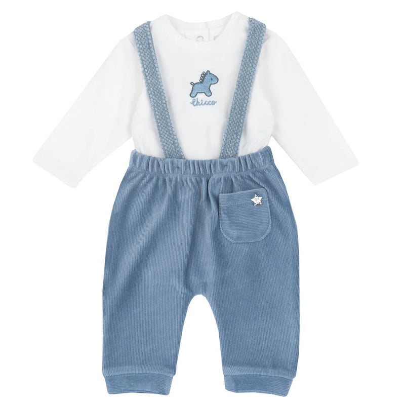 Chicco 2 PCS Body+Long Overalls 25