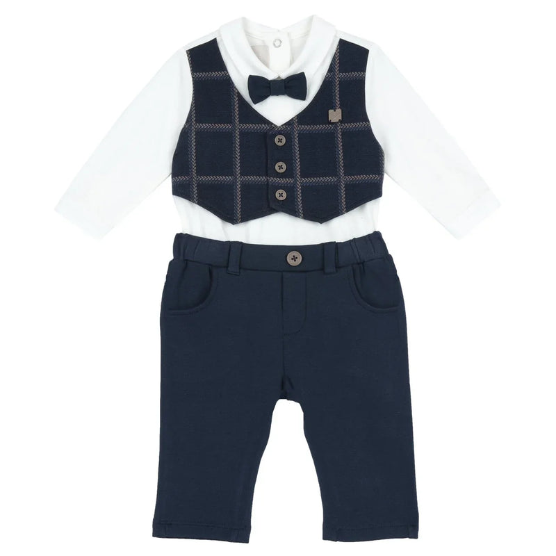 Chicco 2 PCS Body+Long Trousers 88