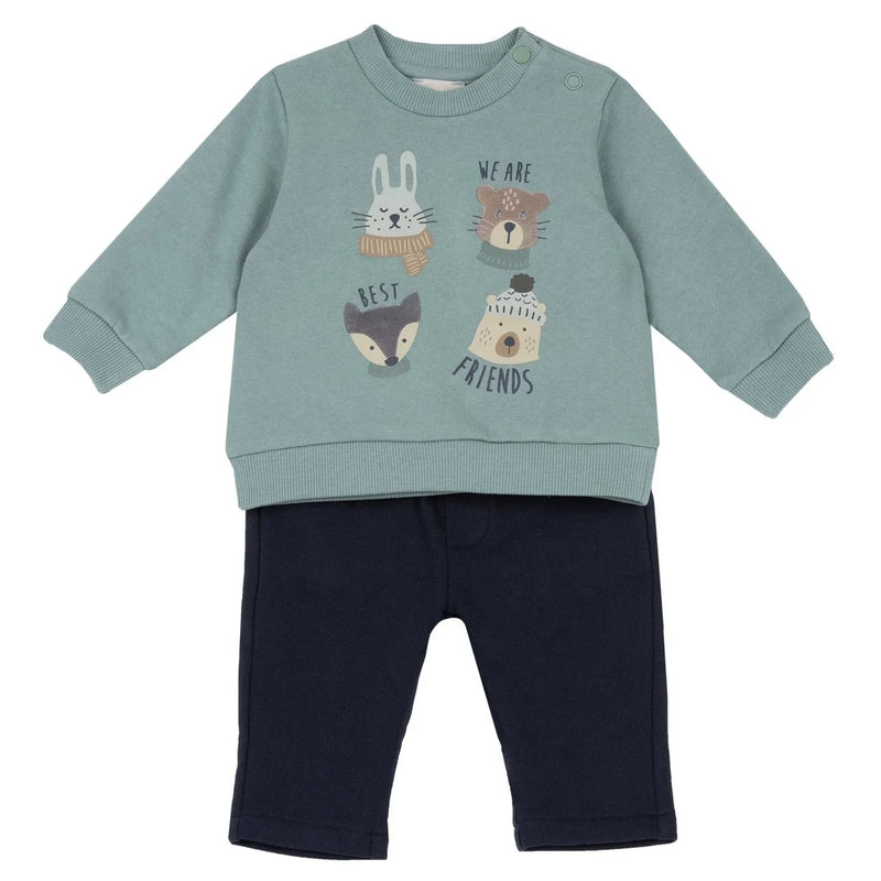 Chicco 2 PCS Sweat Shirt+Long Pants 55