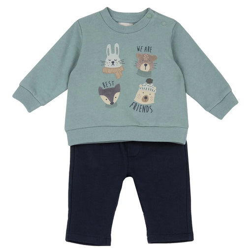Chicco 2 PCS Sweat Shirt+Long Pants 55