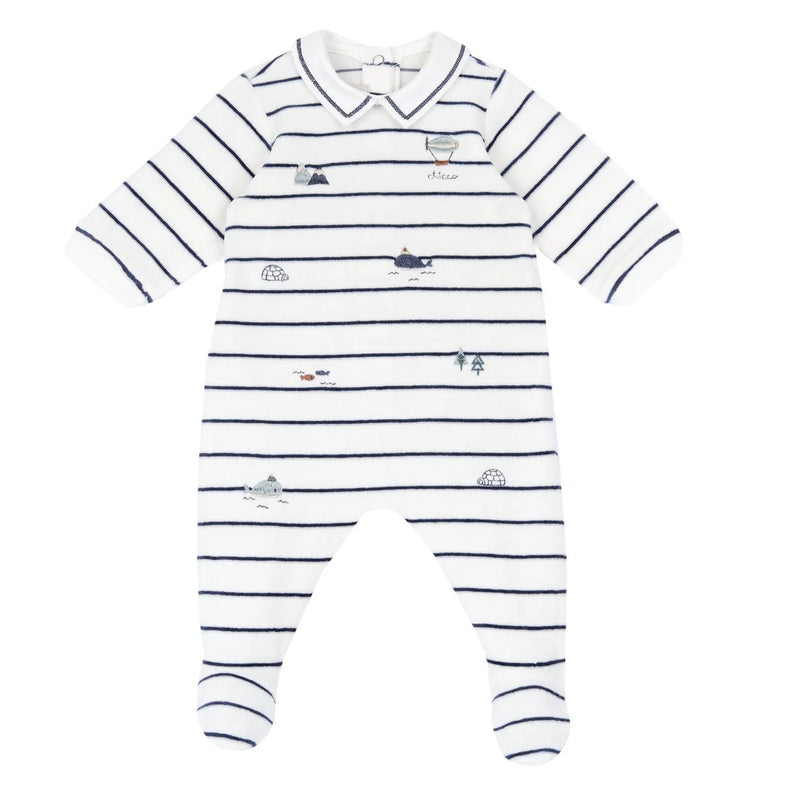 Chicco Nappy Opening Babysuit 30