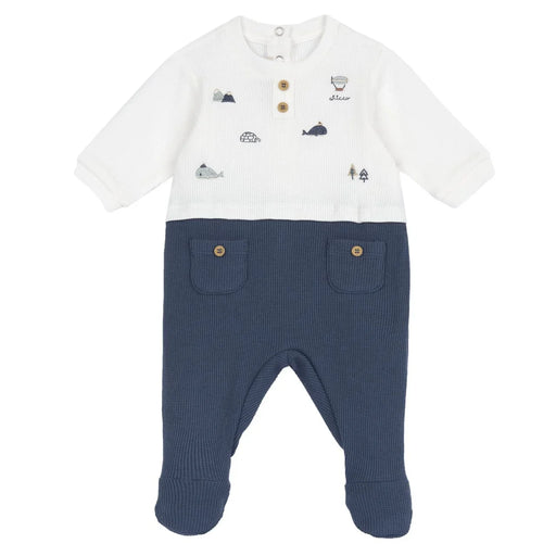 Chicco Nappy Opening Babysuit 85