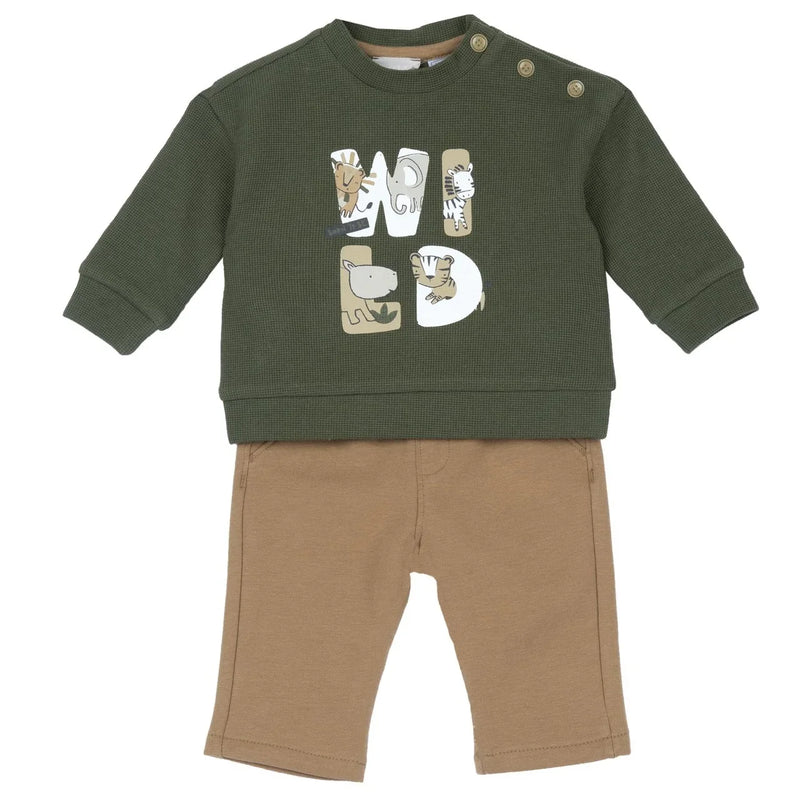 Chicco 2 PCS Sweat Shirt+Long Pants 62