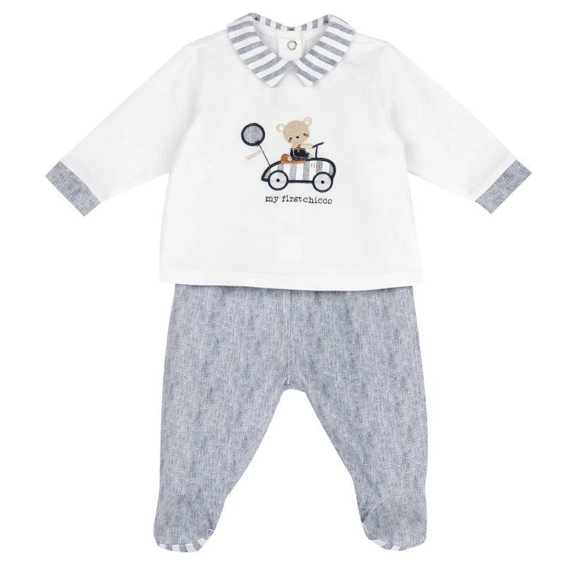 Chicco 2 PCS Baby'S Smock + Leggings 25