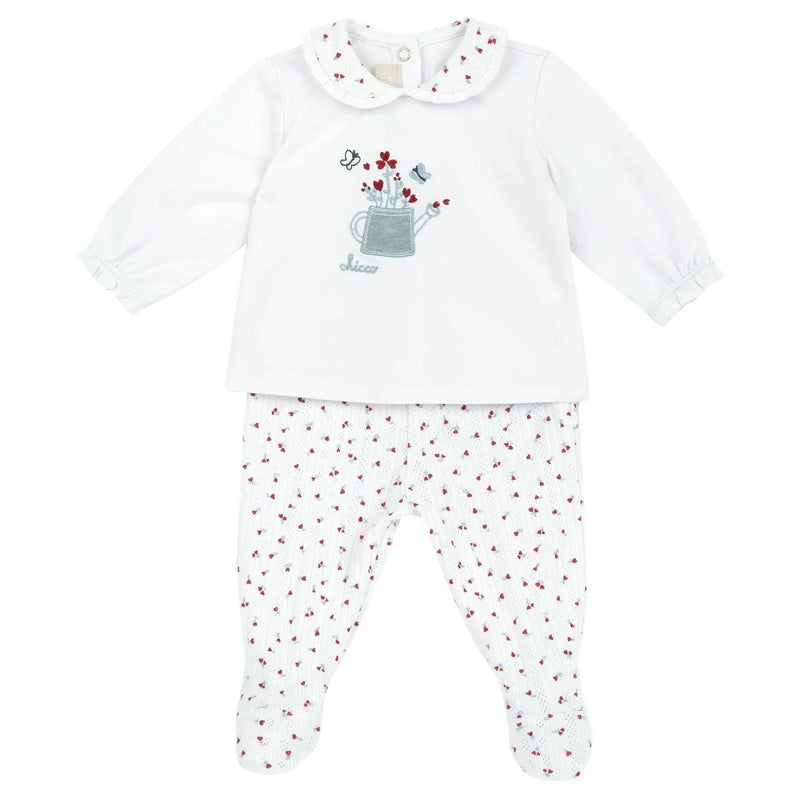 Chicco 2 PCS Baby'S Smock + Leggings 37