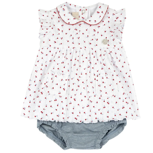 Chicco 2 PCS Short Sleeve Dress+Panties 37
