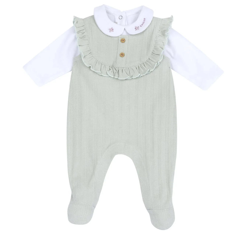 Chicco 2 PCS L/Sleeve Bodysuit + Sl. Babysuit 51