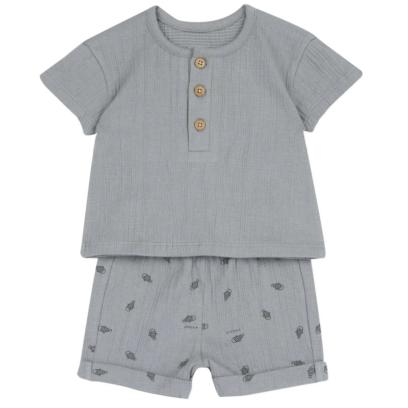 Chicco 2 PCS T.Shirt + Short Pants 55