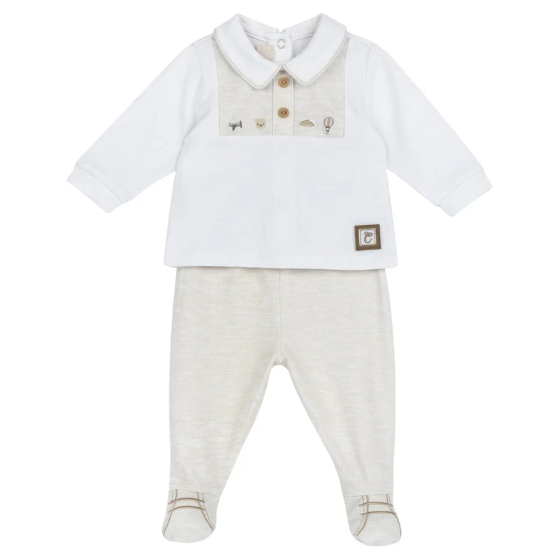 Chicco 2 PCS Baby'S Smock + Leggings 61