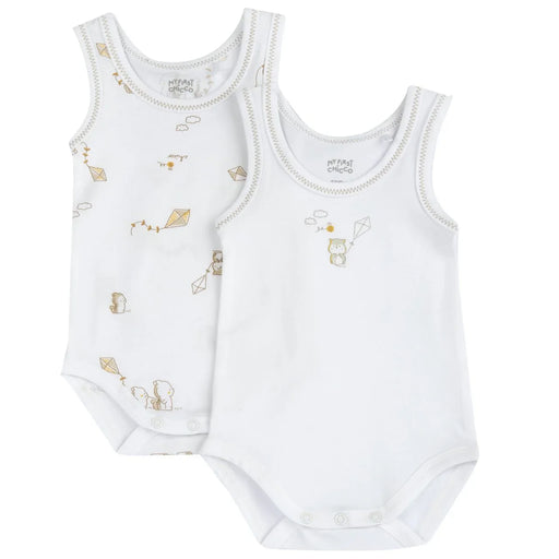 Chicco 2 PCS Set Sleeveless Bodysuit 33