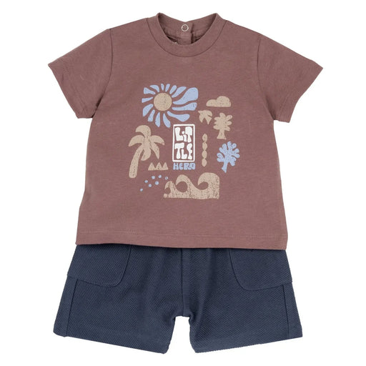 Chicco 2 PCS T.Shirt + Short Pants 28