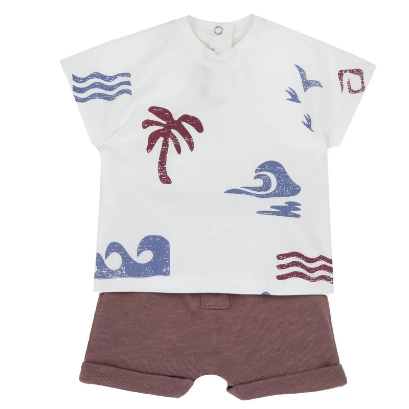 Chicco 2 PCS T.Shirt + Short Pants 65