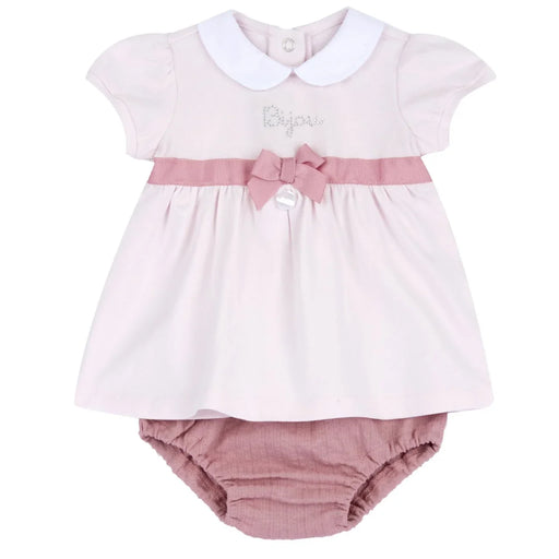 Chicco 2 PCS Short Sleeve Dress+Panties 15