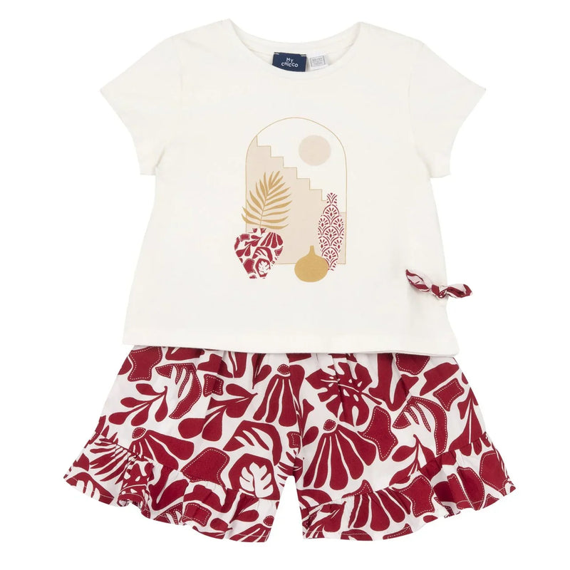 Chicco 2 PCS T.Shirt + Short Pants 76