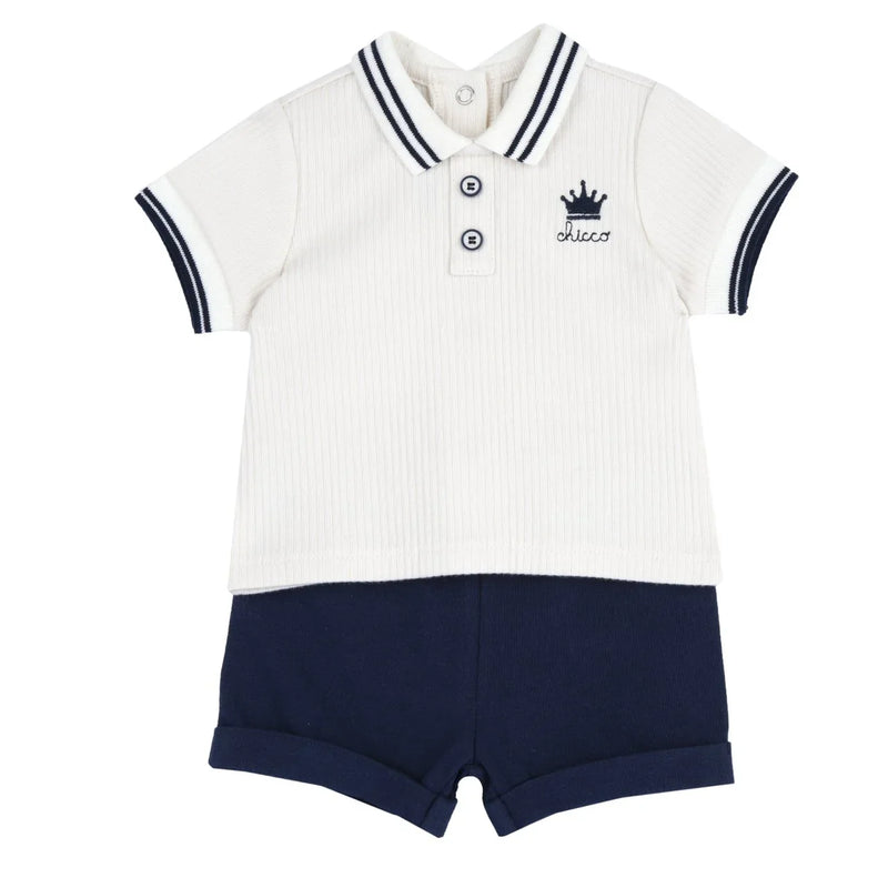 Chicco 2 PCS Polo + Short Pants 38