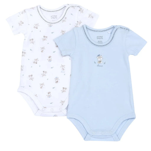 Chicco 2 PCS S/Sleeve Open Shoulder Bodysuit 21