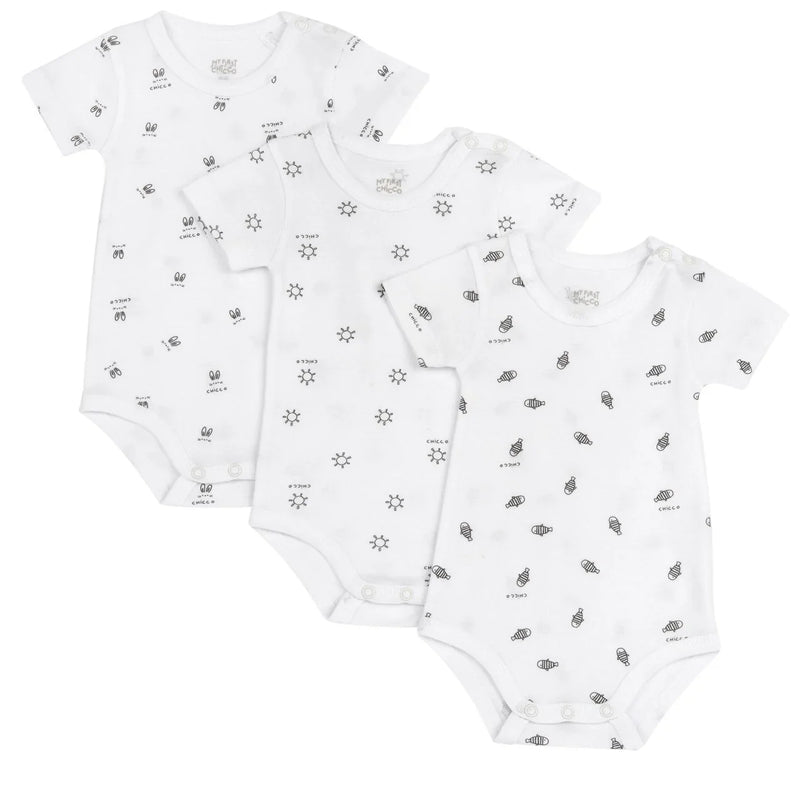 Chicco 3 PCS S/Sleeve Bodysuit 33