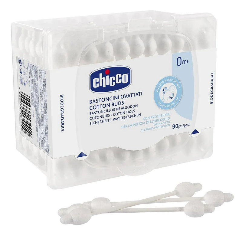 Cotton buds with eardrum protection 90pcs