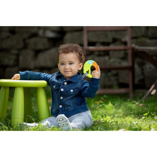 Multisensorial water-filled teether refreshing