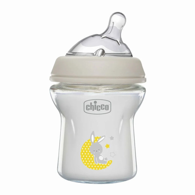 NaturalFeeling Feeding Bottle GLASS 0M+ 150ML Slow Flow