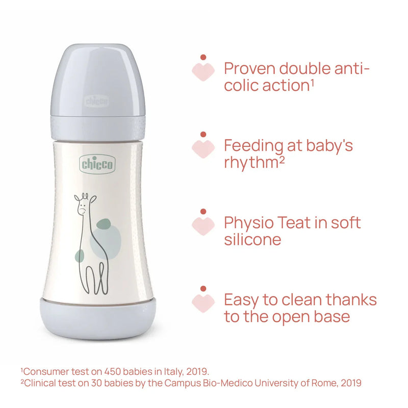 PERFECT 5 Feeding bottle 240ml - MEDIUM flow
