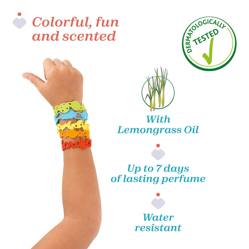 PERFUMED BRACELETS with LEMONGRASS OIL