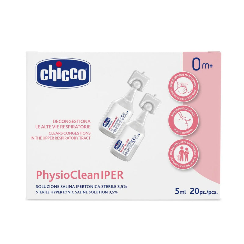 PhysiocleanIPER hypertonic saline solution 5ml - 20pcs
