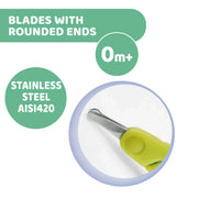 Short blade scissors