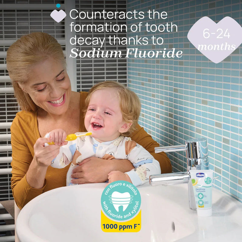Toothpaste Applebanana 6-24M With Fluoride