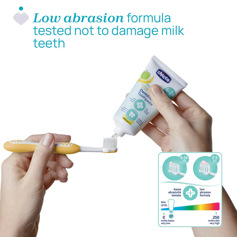 Toothpaste Applebanana 6-24M With Fluoride