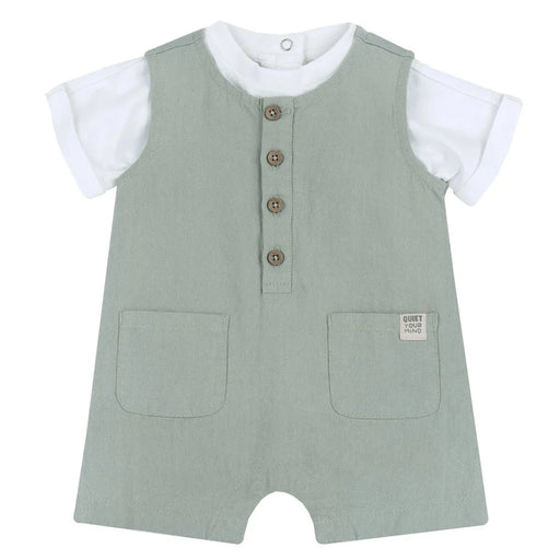 2 PCS T.Shirt+ Short Overalls